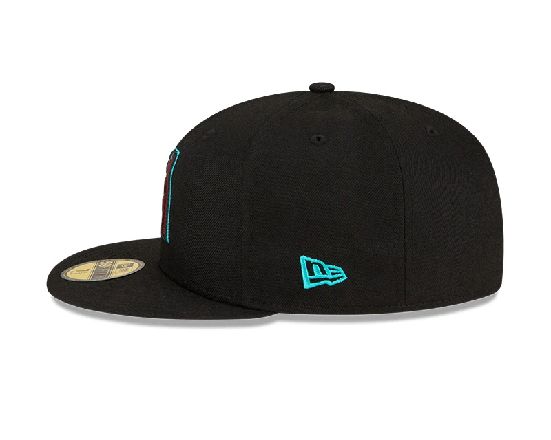 Arizona Diamondbacks Authentic Collection Alt Black 59FIFTY Fitted - Image 3