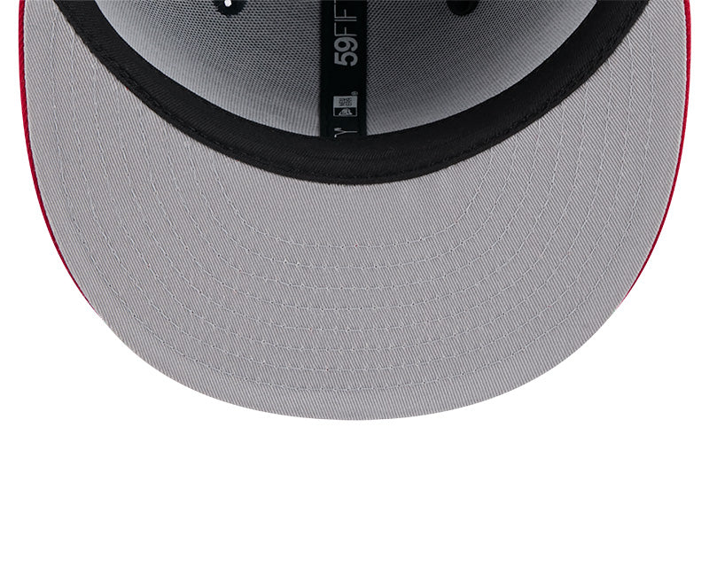 Atlanta Braves Pinstripe 59FIFTY Fitted Hat - Image 6