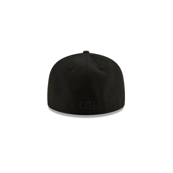 MLB Basic 59FIFTY Black/Black Fitted Cap - Image 4