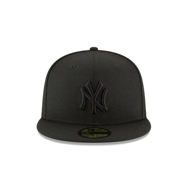 MLB Basic 59FIFTY Black/Black Fitted Cap - Image 7