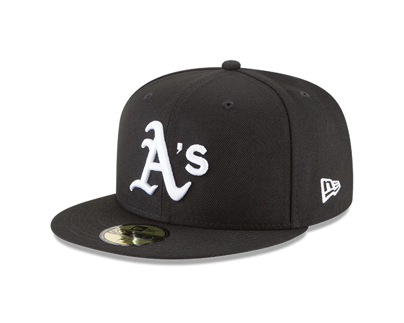 MLB Basic 59FIFTY Black/White Fitted Cap - Image 13