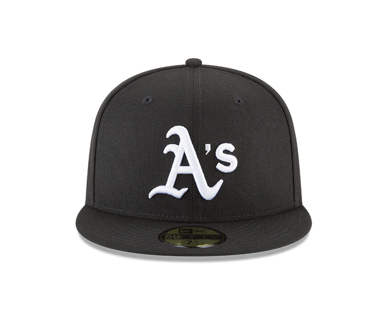 MLB Basic 59FIFTY Black/White Fitted Cap - Image 14