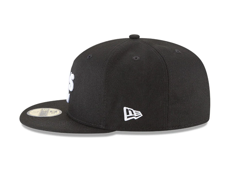 MLB Basic 59FIFTY Black/White Fitted Cap - Image 15