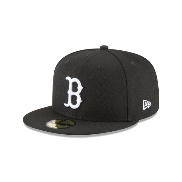 MLB Basic 59FIFTY Black/White Fitted Cap - Image 7