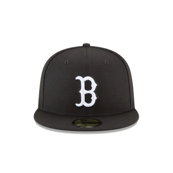MLB Basic 59FIFTY Black/White Fitted Cap - Image 8