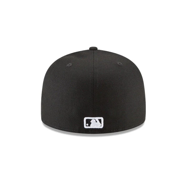 MLB Basic 59FIFTY Black/White Fitted Cap - Image 9