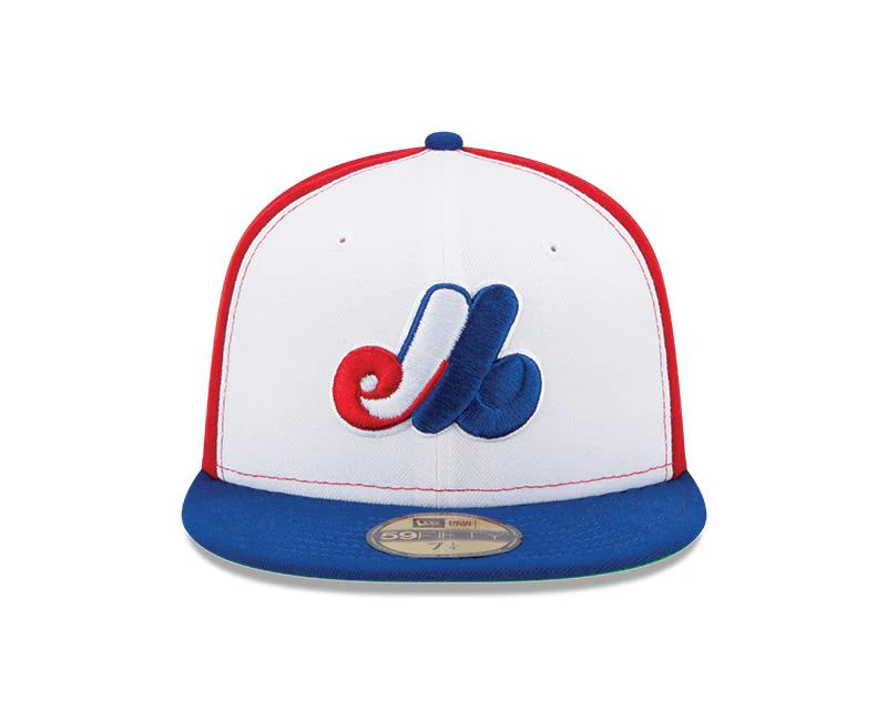 Expos Cooperstown 1969-1991 59FIFTY Tri-Colour Cap - Image 3