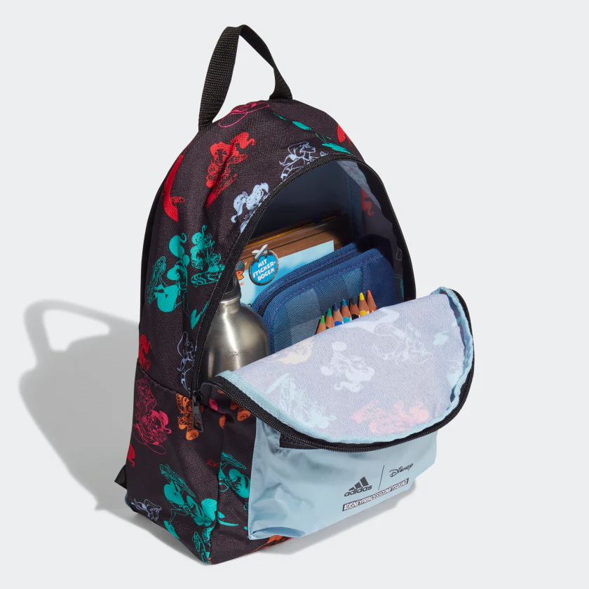 Adidas Disney Princess Backpack Black - Image 4