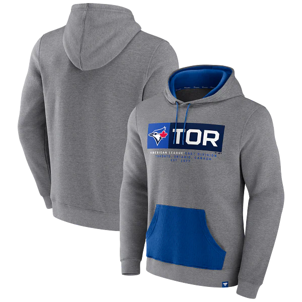 MEN'S ICONIC FLEECE RIB BLOCK HOODIE - Image 6