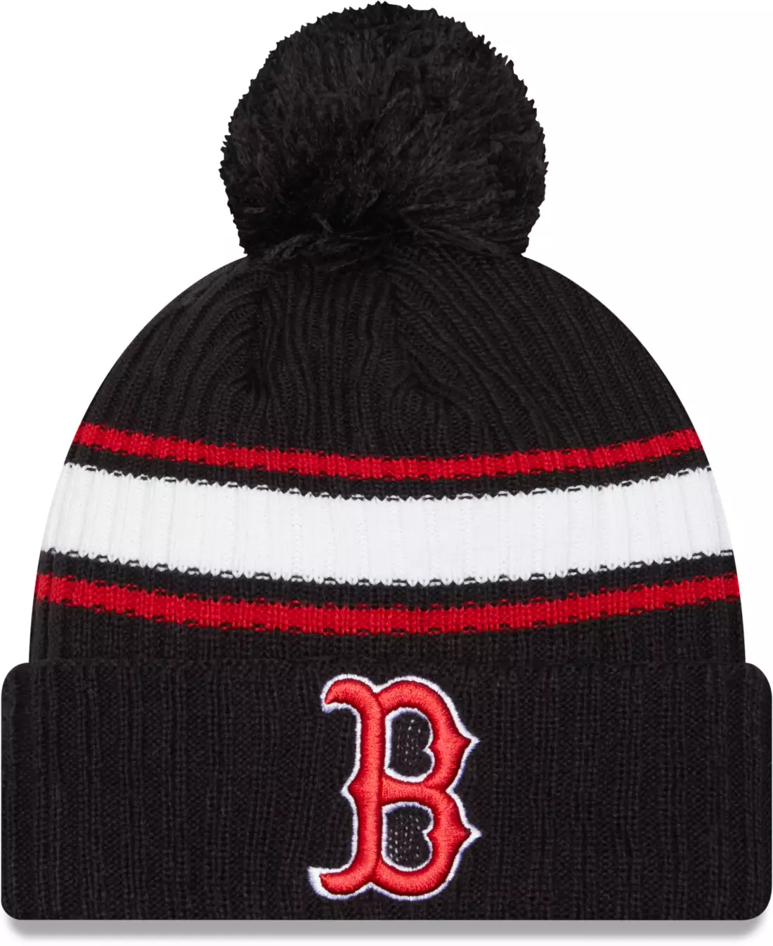 MLB Cuffed Knit Fold Toque Black - Image 8