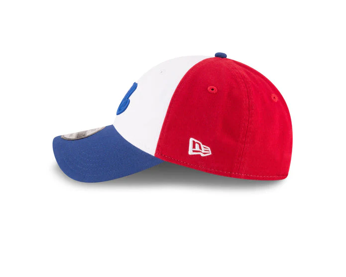 Montreal Expos Tricolor 9TWENTY Cooperstown Adjustable Hat - Image 4