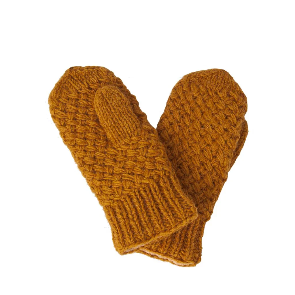 Women's Palermo Knitted Mittens - Image 4