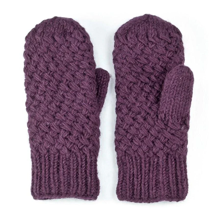 Women's Palermo Knitted Mittens - Image 5