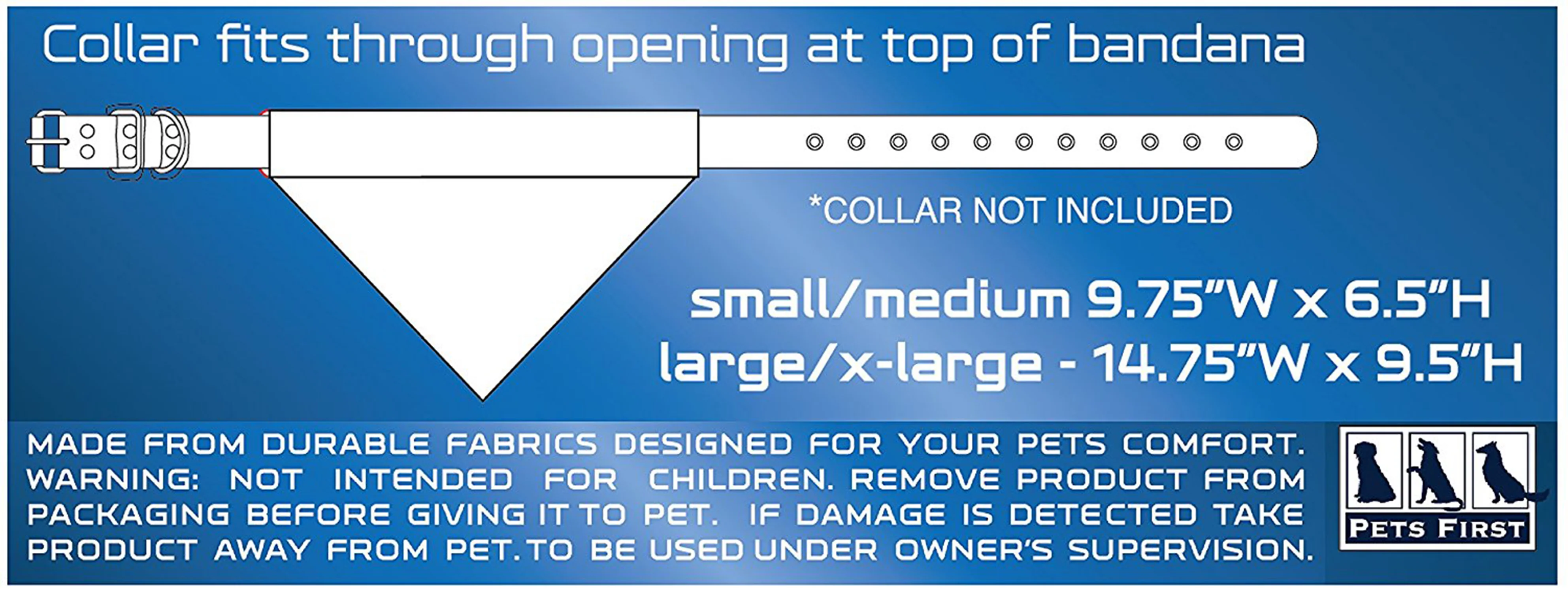 NHL REVERSIBLE DOG BANDANA - Image 4