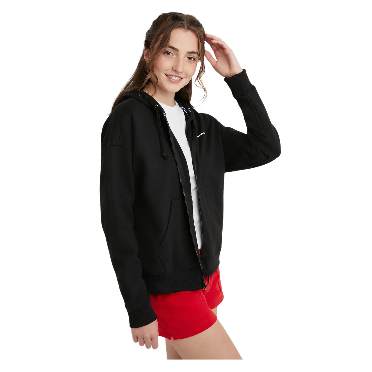 Champion Women's Powerblend Full-Zip Hoodie - Image 3